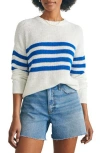 Faherty Miramar Linen Crew Sweater In Charleston