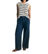 Faherty Monterey Linen Pants In Blue