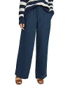 Faherty Monterey Linen Pants In After Midnight