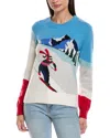 Faherty Mountain Coaster Wool-blend Sweater In Multi