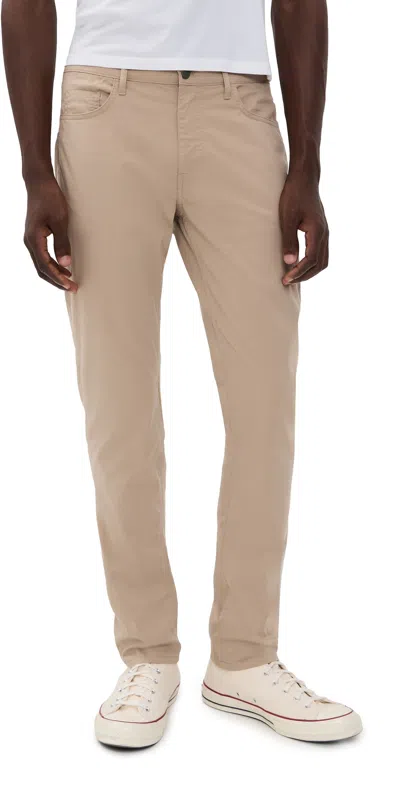 Faherty Movement 5 Pocket Pants 32 Island West Khaki In Neutral