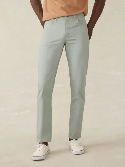 Faherty Movement 5-pocket Pants In Weathered Sage