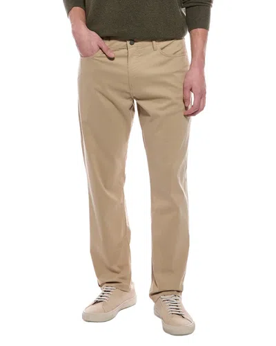 Faherty Movement 5-pocket Athletic Fit Pant In Neutral