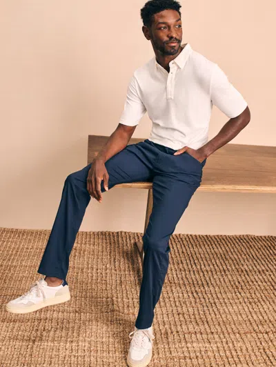 Faherty Movement&trade; 5-pocket Pants (mm Test) In Navy