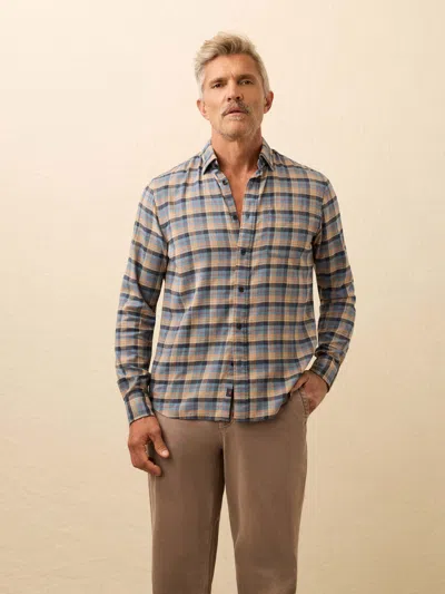 Faherty Movement&trade; Brushed Shirt In Multi