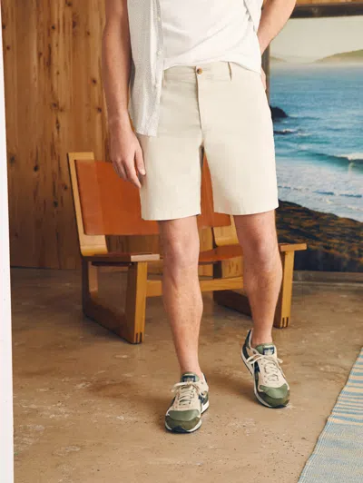 Faherty Movement&trade; Chino Short (8" Inseam) In Light Sand