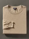 Faherty Movement&trade; Crewneck Sweater In Soft Dune Heather