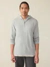 Faherty Movement&trade; Hoodie In Rock Grey Feeder