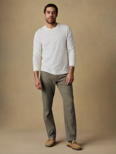 Faherty Movement&trade; Linen 5-pocket Pants In Green