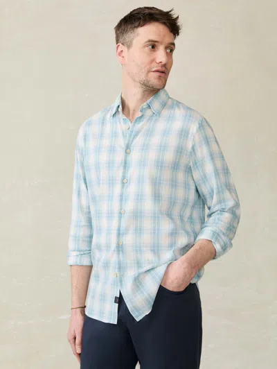 Faherty Movement&trade; Monterey Shirt In Summer Sky Plaid