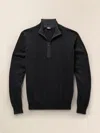 Faherty Movement&trade; Quarter Zip Sweater In Ash Melange