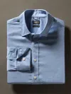 Faherty Movement&trade; Shirt In Azure Pincheck