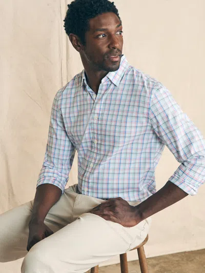 Faherty Movement&trade; Shirt In Bliss Drive Plaid