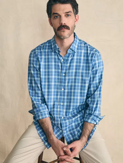 Faherty Movement&trade; Shirt Classic Fit In York Harbour Plaid