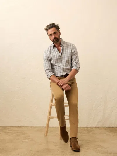 Faherty Movement&trade; Shirt In Gray