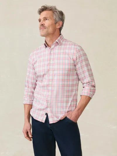 Faherty Movement&trade; Shirt In Rose Valley Plaid