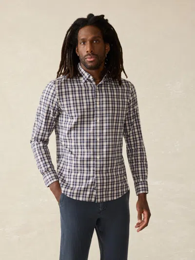 Faherty The Movement Long Sleeve Button Down Shirt In Wolf Valley Plaid