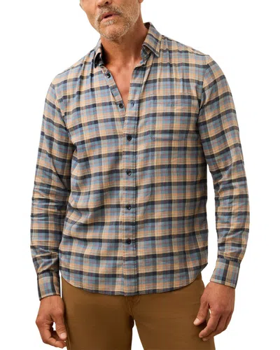 Faherty Movement Brushed Shirt In Multi
