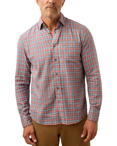 Faherty Movement Brushed Shirt In Multi