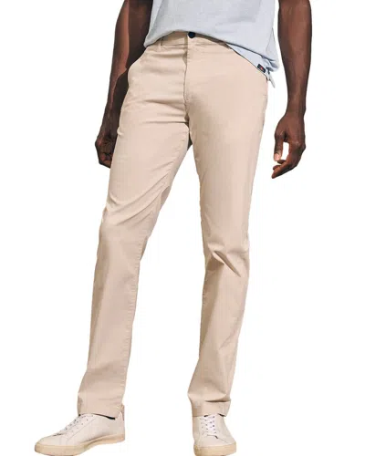 Faherty Movement Coolmax Regular Fit Pants In Stone