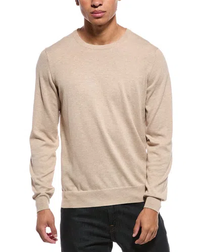 Faherty Movement Crewneck Sweater In Nude