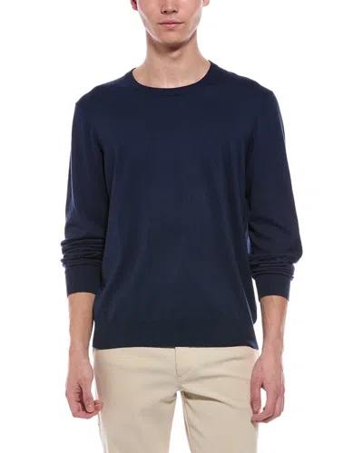 Faherty Movement Crewneck Sweater In Blue