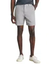 Faherty Movement Flex Linen-blend Short In Gray