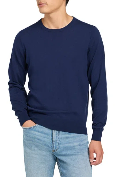 Faherty Movement Long Sleeve Sweater In Blue