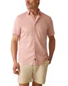 Faherty Movement Monterey Printed Shirt In Pink