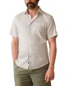 Faherty Movement Monterey Printed Shirt In Neutral