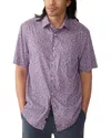 Faherty Movement Monterrey Shirt In Purple