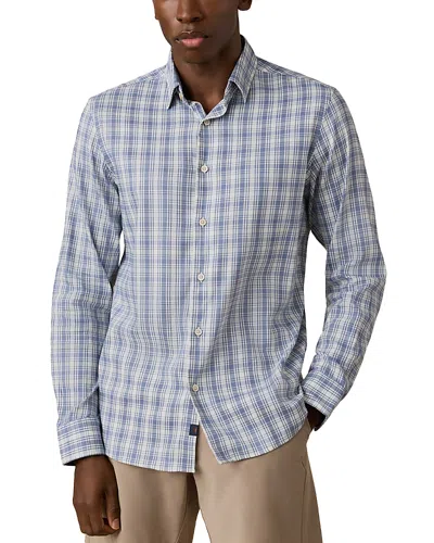 Faherty Movement Monterrey Shirt In Blue