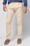 Faherty Movement Organic Cotton Blend Pants In Light Sand