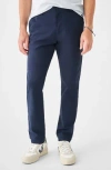 Faherty Movement Organic Cotton Blend Pants In Blue