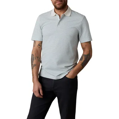 Faherty Movement Piqué Knit Polo In Blue