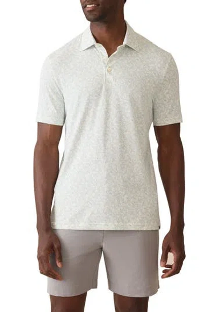 Faherty Movement Piqué Polo In White