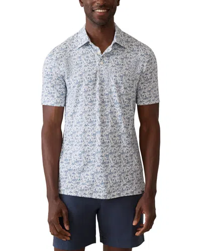 Faherty Movement Pique Polo Shirt In Multi
