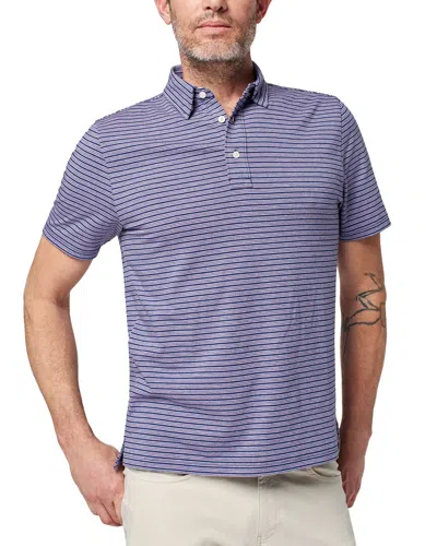 Faherty Movement Polo Shirt In Purple