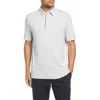 Faherty Movement Stretch Stripe Regular Fit Polo Shirt In Horizon Line Stripe