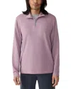 Faherty Movement Quarter Zip Sweater