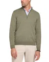 Faherty Movement Quarter Zip Sweater In Multi