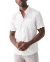 Faherty Movement&trade; Short-sleeve Shirt (tall) In Mist Sunburst