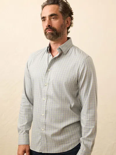 Faherty Movement Shirt In Green