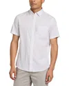 Faherty Movement Shirt In White