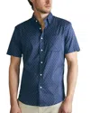Faherty Movement Shirt In Blue