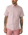 Faherty Movement Shirt In Pink