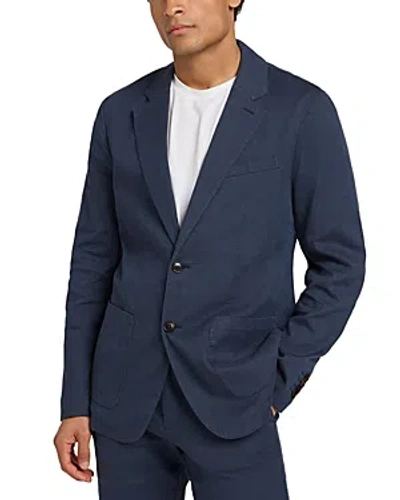 Faherty Inlet Slim Fit Knit Blazer In Deep Navy
