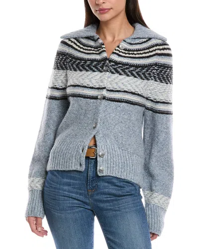 FAHERTY NATIVE KNITTER EYEDAZZLER ALPACA & WOOL-BLEND SWEATER