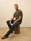 Faherty Nazare Sunwashed T-shirt In Green