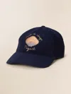 Faherty Nazare Wool Dad Hat In Blue